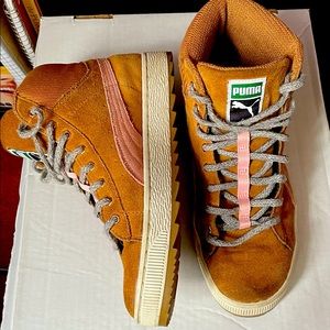 PUMA Suede Classic + Herringbone Sneakers
